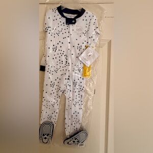 Burt's Bees Baby Navy Star One Piece